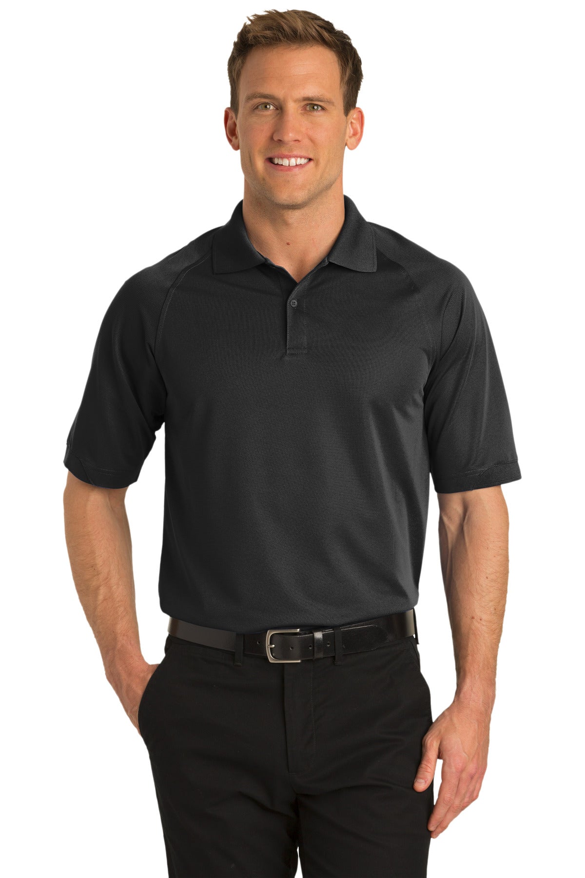 Colorfast and snag-resistant these durable shirts feature Dr - Black