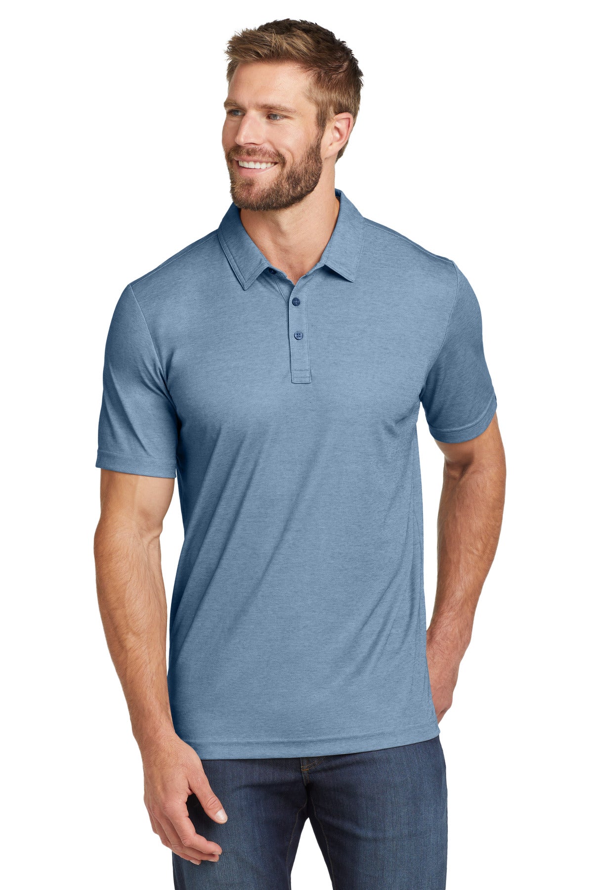 Do you hear the ocean calling? You will in this heathered be - Classic Blue Heather