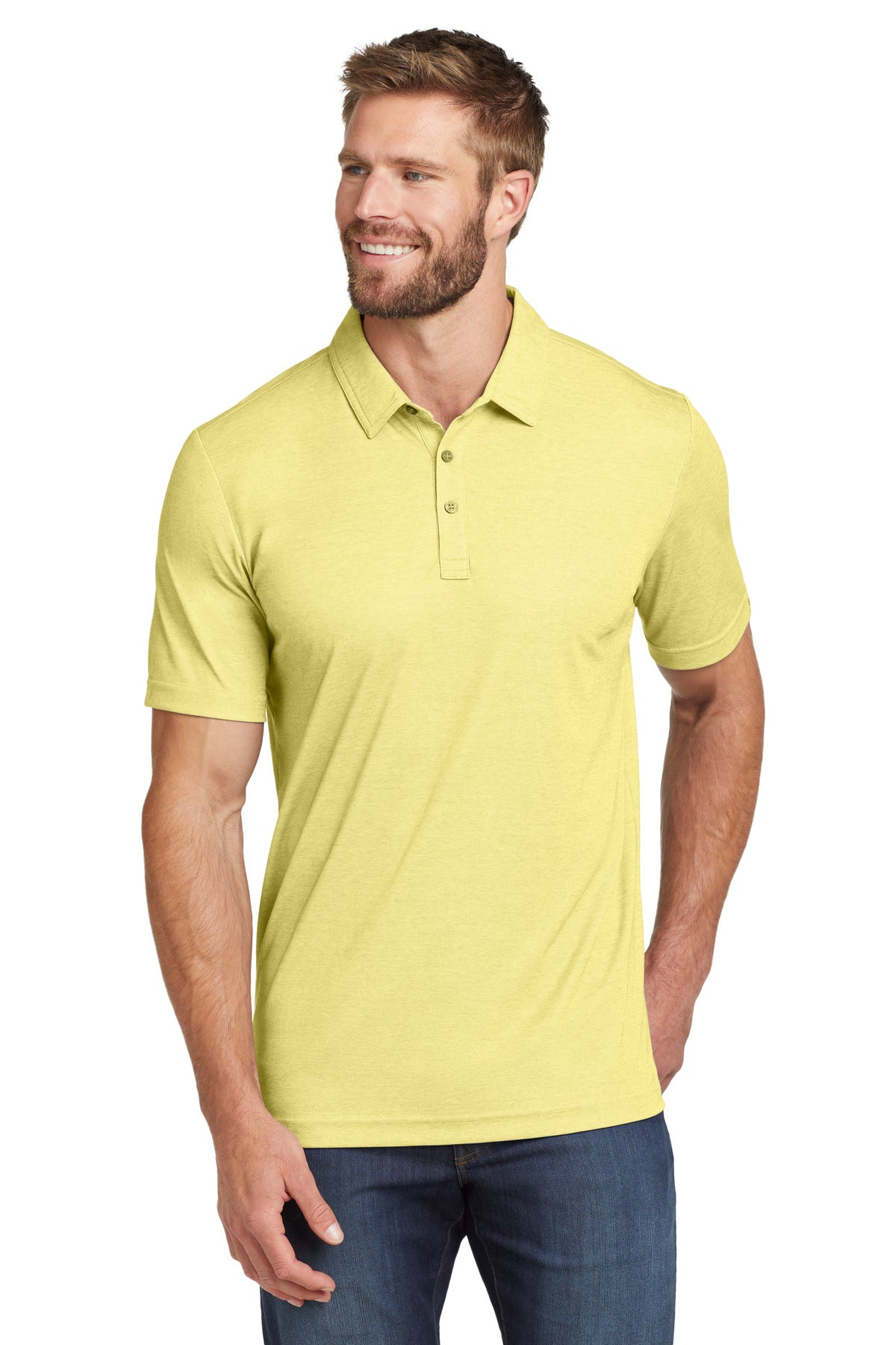 Do you hear the ocean calling? You will in this heathered be - Pale Banana Heather
