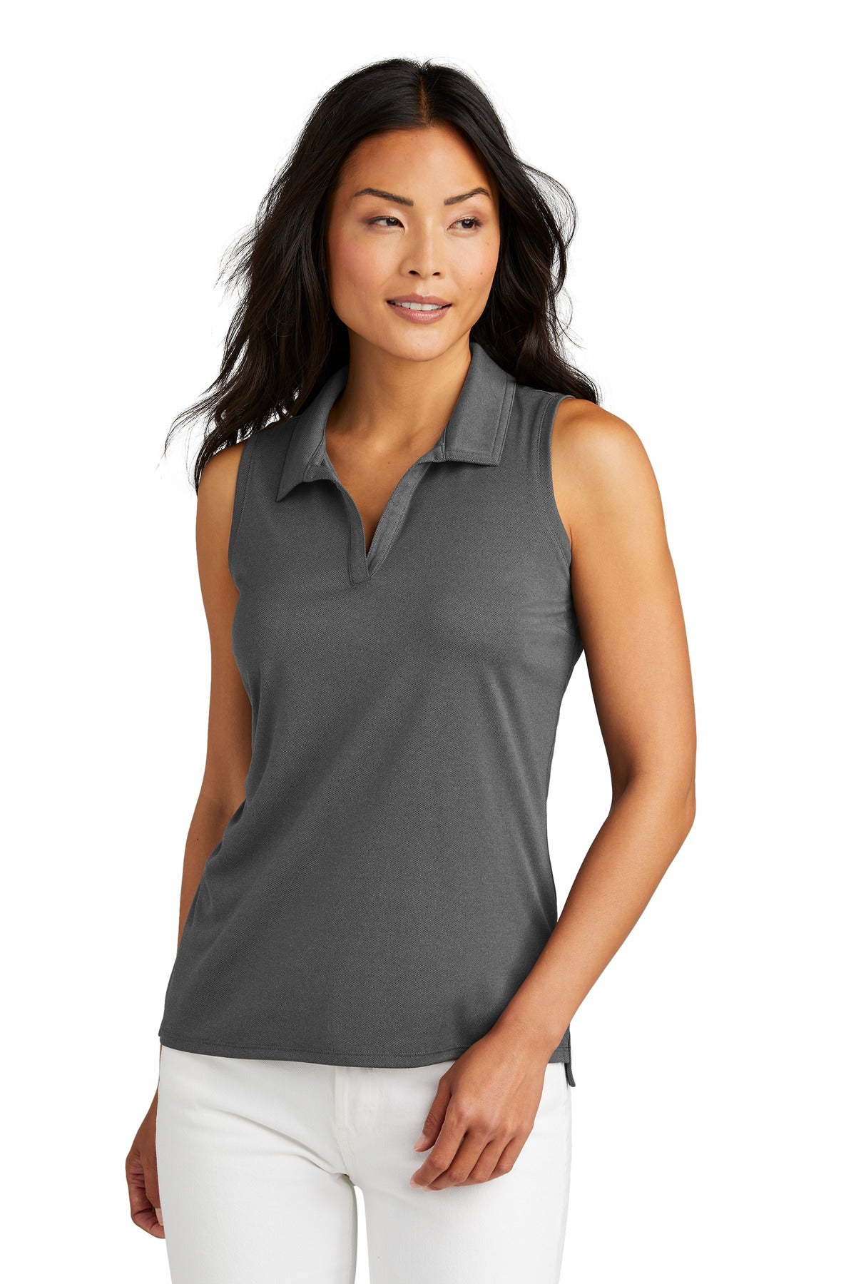 Perfect for golf tennis or brunch on the patio this feminine - Quiet Shade Grey/ Black