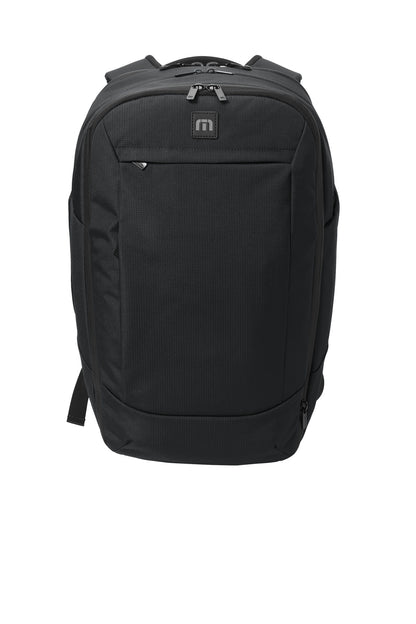 Take on the day your way with this water-resistant backpack  - Black