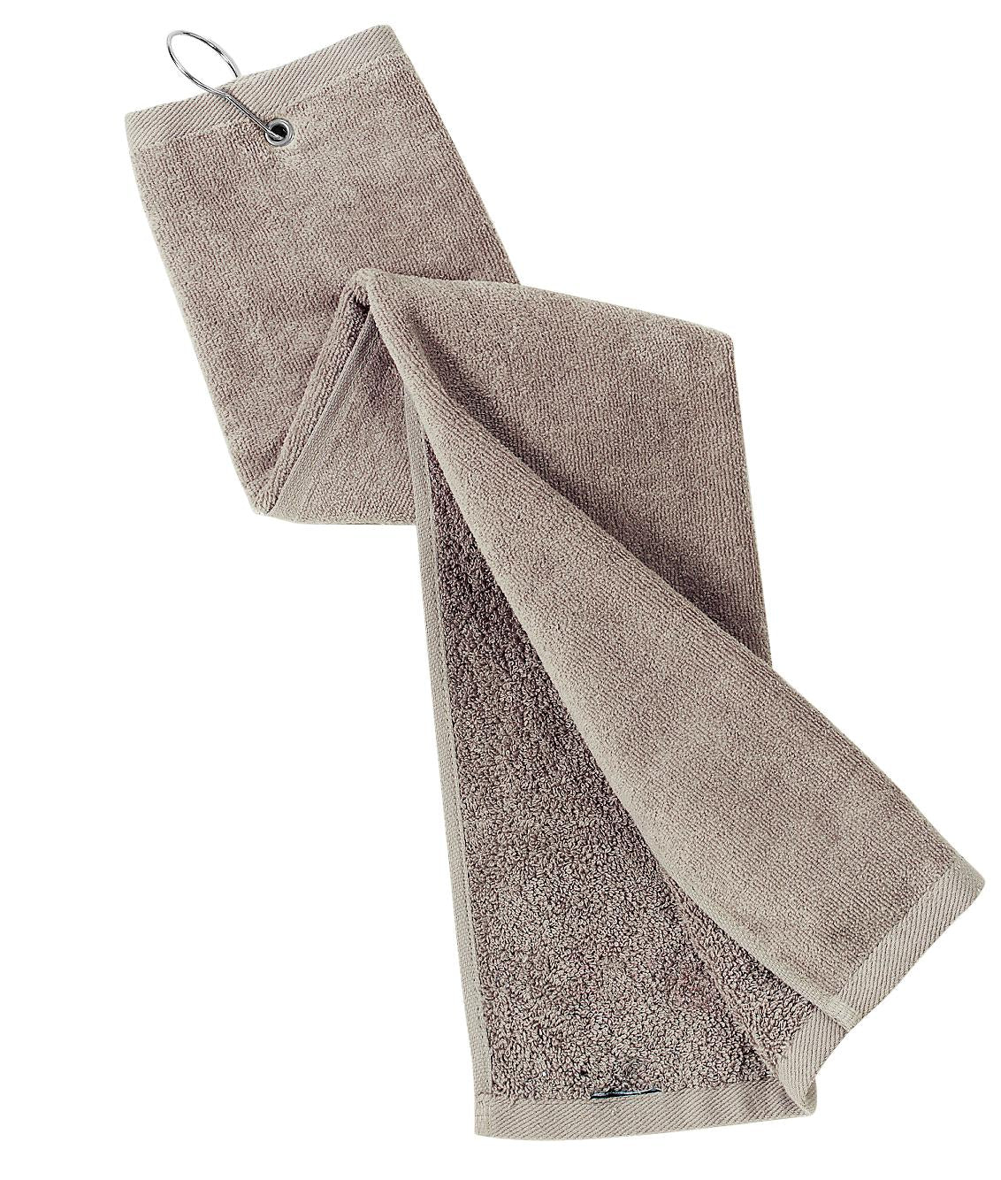 The essential absorbent companion for any golf outing. 100%  - Khaki