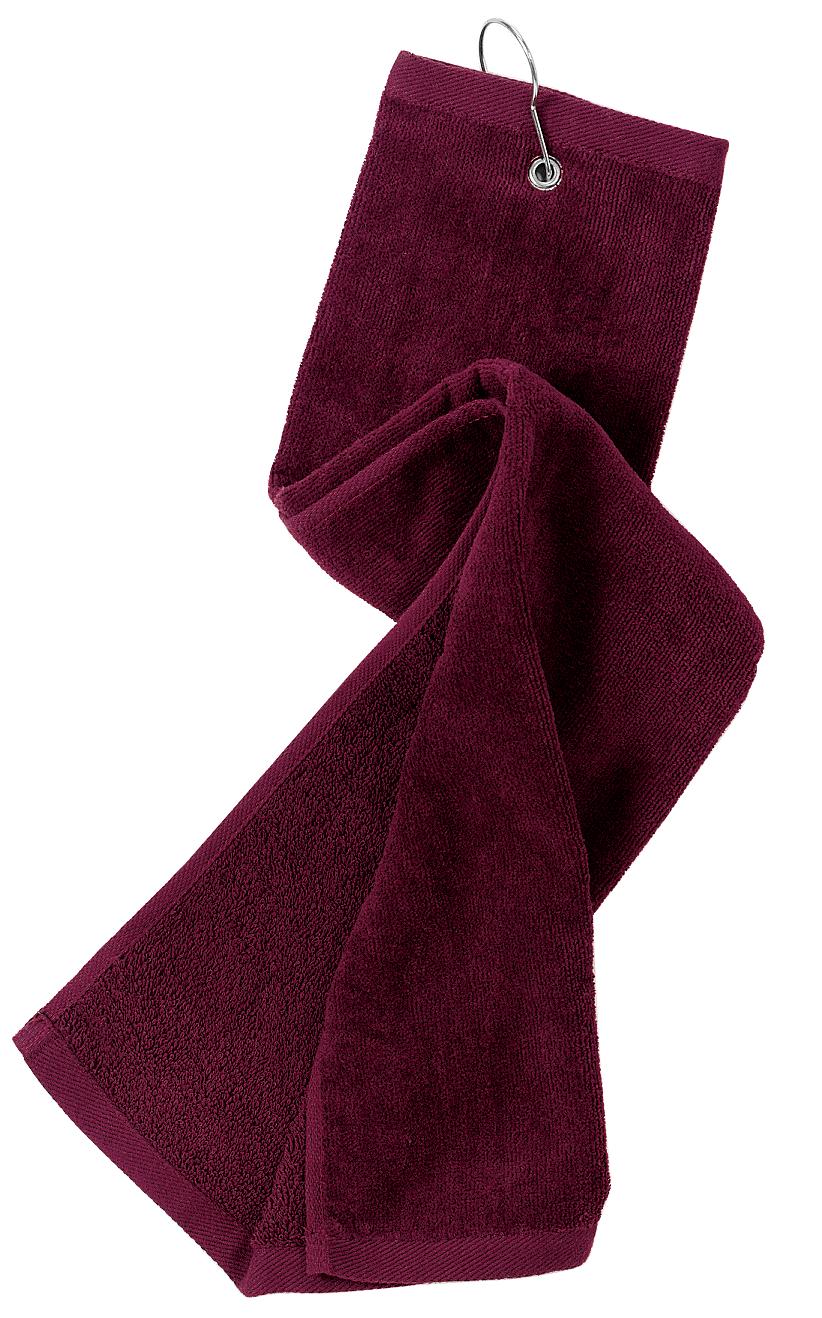 The essential absorbent companion for any golf outing. 100%  - Maroon