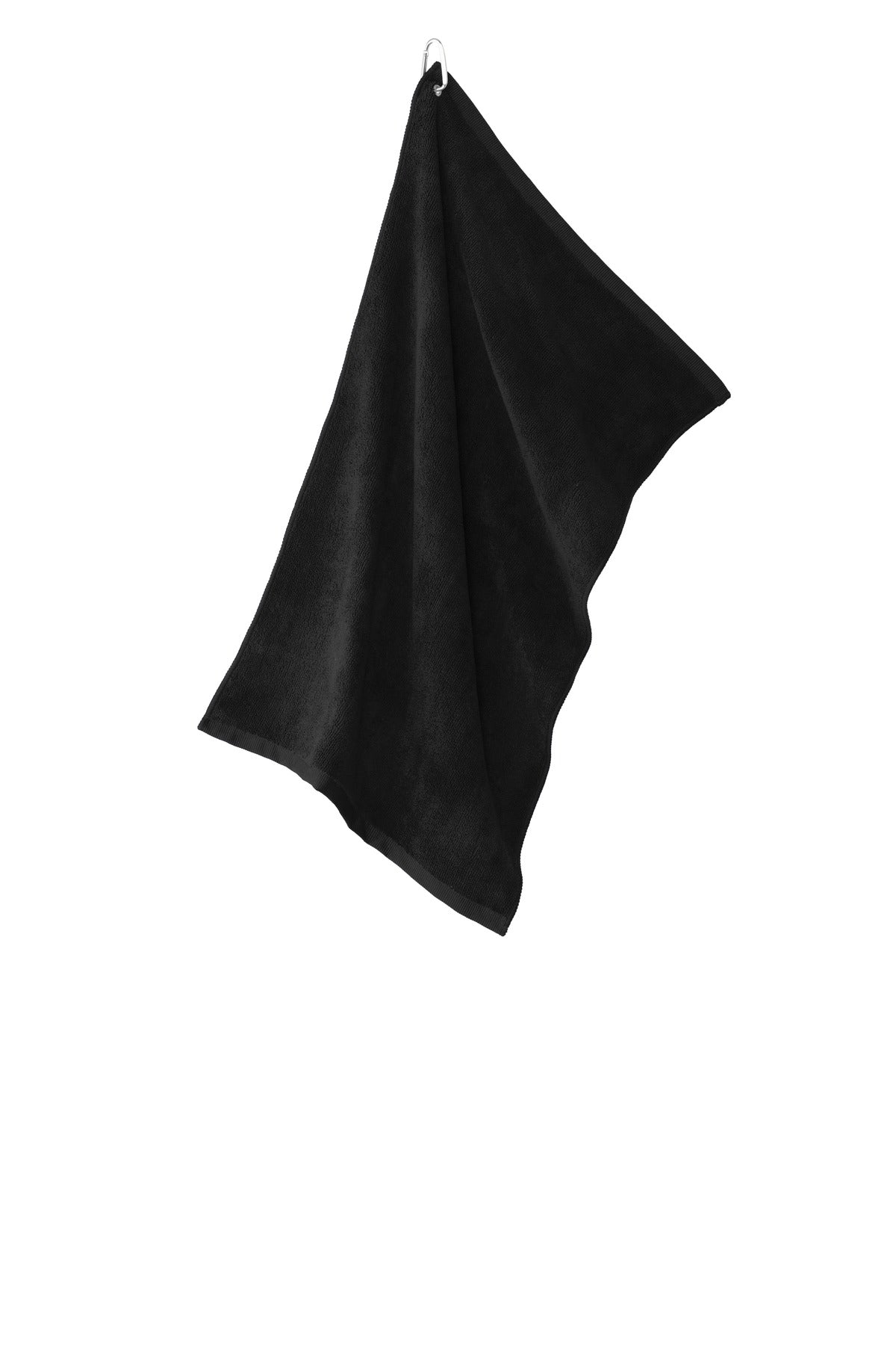 A handy carabiner allows you to hang this lightweight absorb - Black