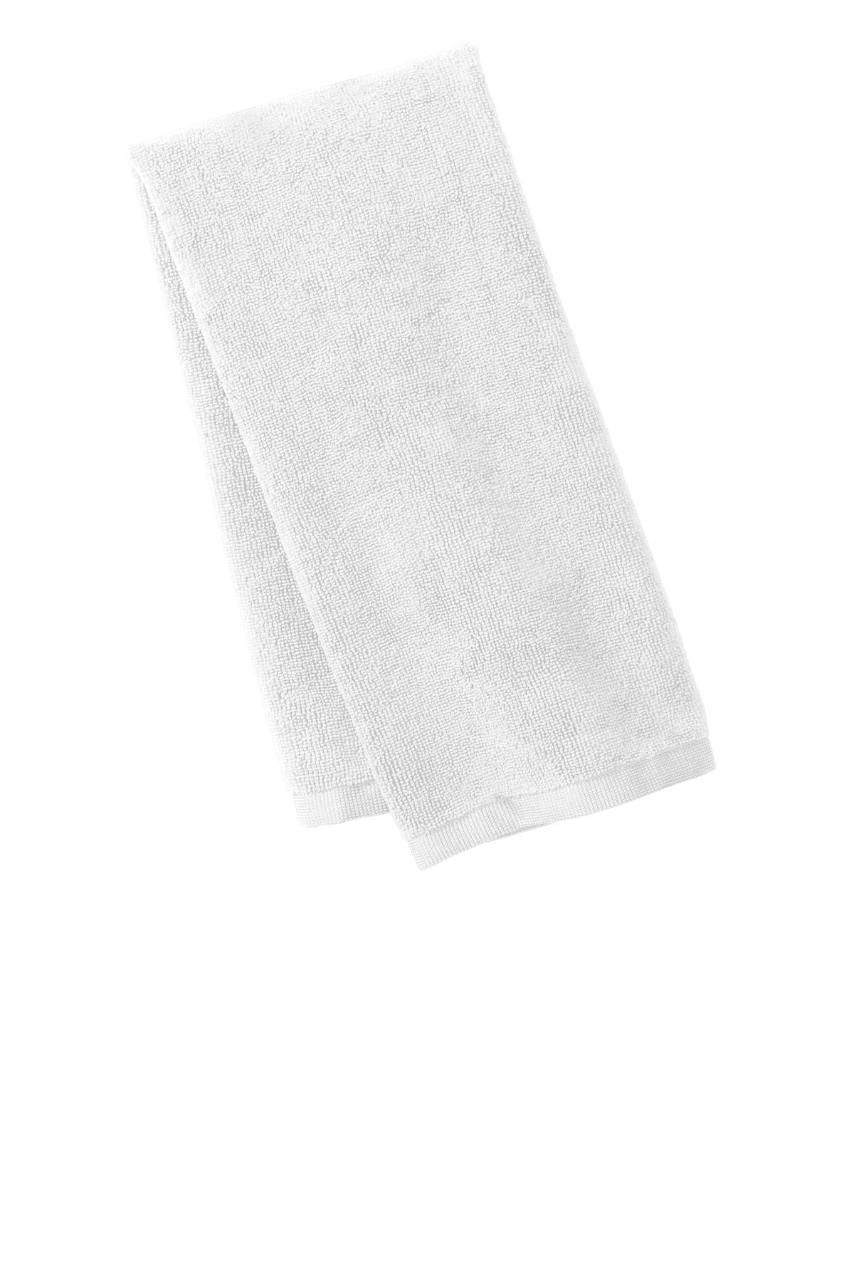 Keep your hands and clubs cleaner with this lightweight abso - White