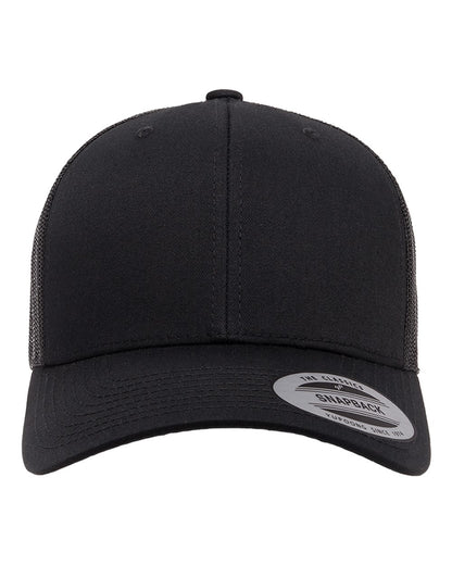 Patch Special - Laser Etched Leather Patch (Matte) on Trucker Hat