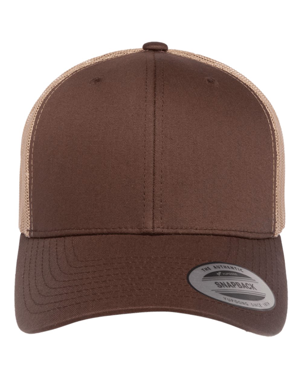 Patch Special - Laser Etched Leather Patch (Matte) on Trucker Hat