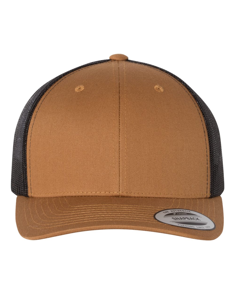 Patch Special - Laser Etched Leather Patch (Matte) on Trucker Hat