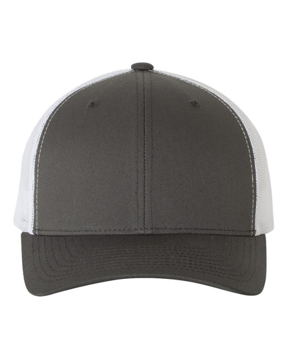 Patch Special - Laser Etched Leather Patch (Matte) on Trucker Hat