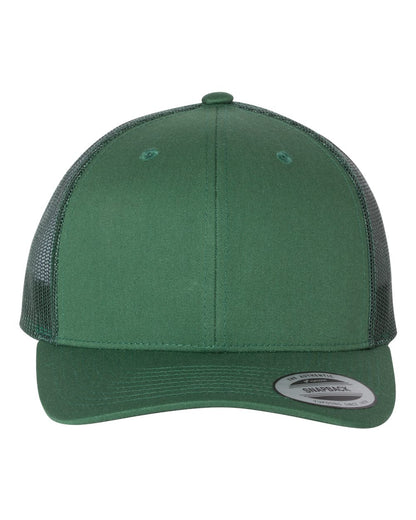 Patch Special - Laser Etched Leather Patch (Matte) on Trucker Hat
