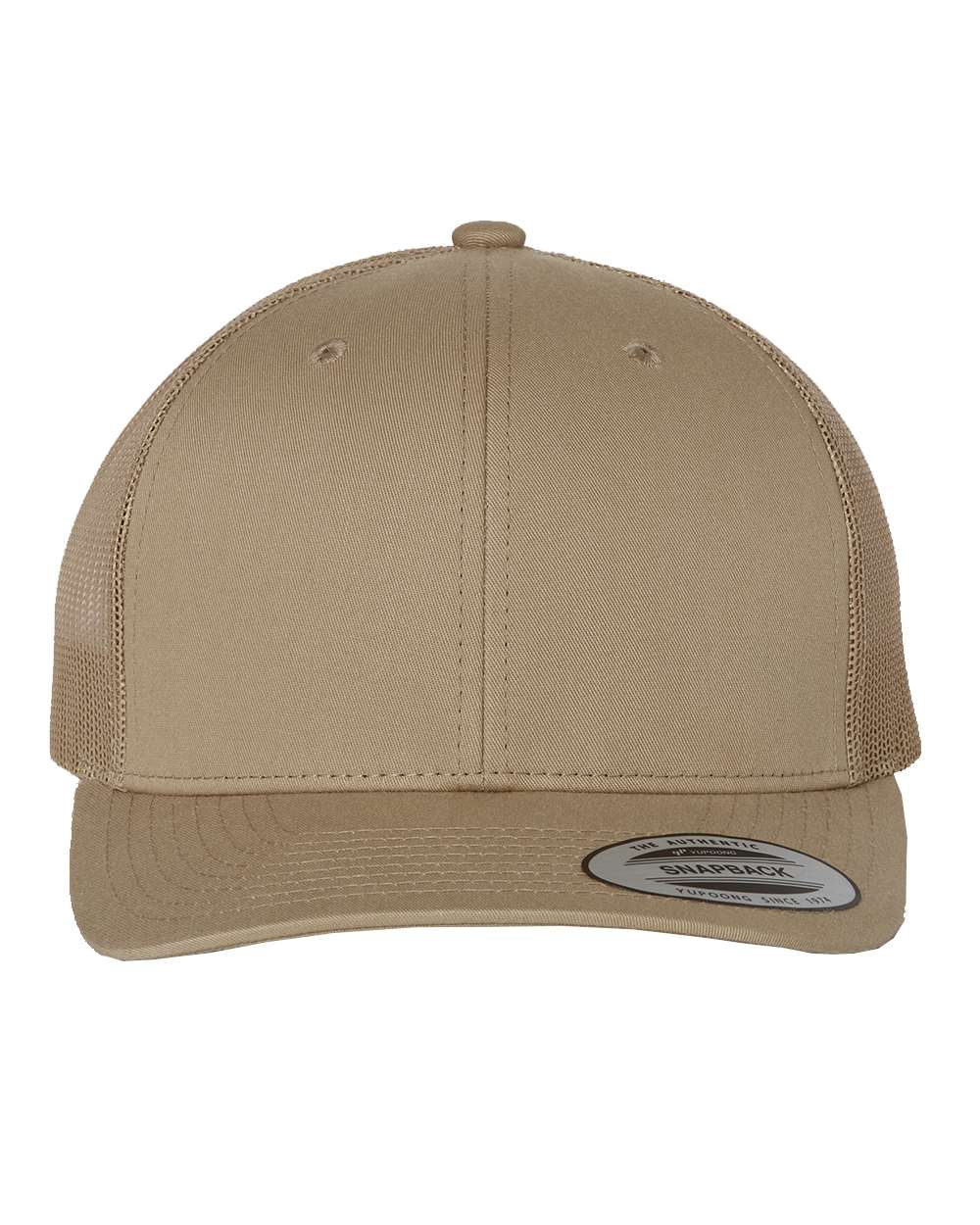 Patch Special - Laser Etched Leather Patch (Matte) on Trucker Hat