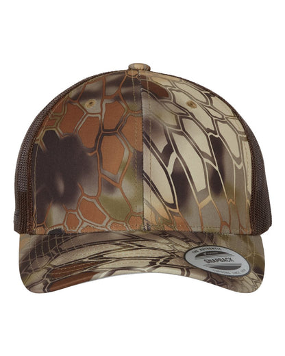 Patch Special - Laser Etched Leather Patch (Matte) on Trucker Hat