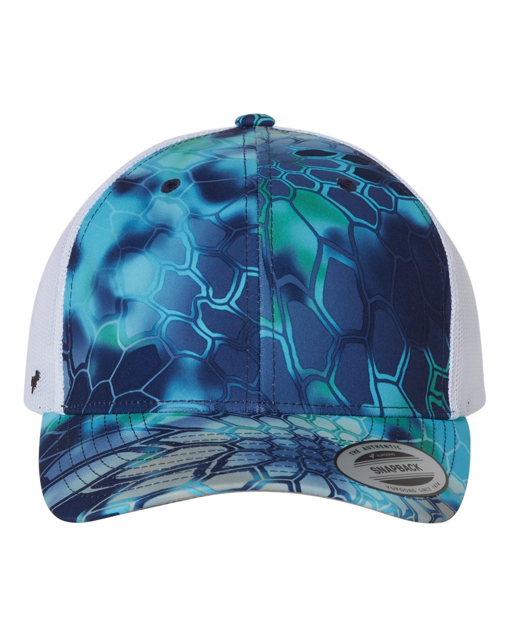Patch Special - Laser Etched Leather Patch (Matte) on Trucker Hat