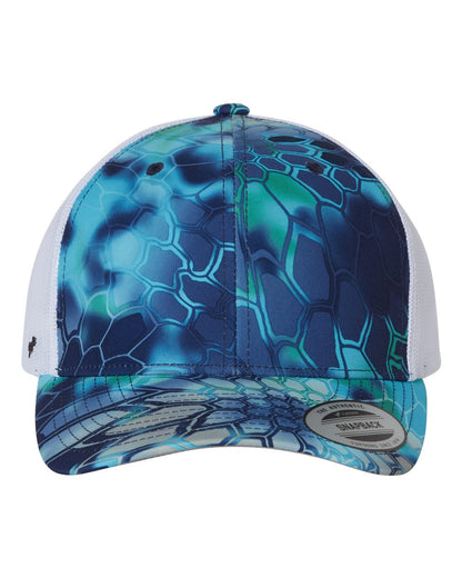 Patch Special - Laser Etched Leather Patch (Matte) on Trucker Hat