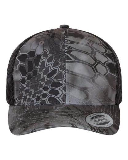 Patch Special - Laser Etched Leather Patch (Matte) on Trucker Hat