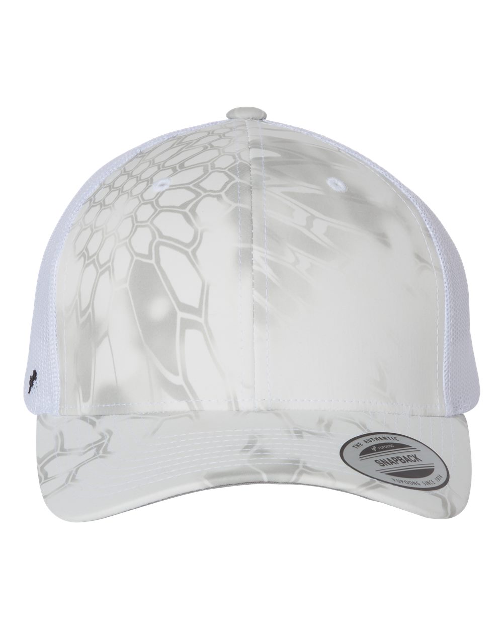 Patch Special - Laser Etched Leather Patch (Matte) on Trucker Hat