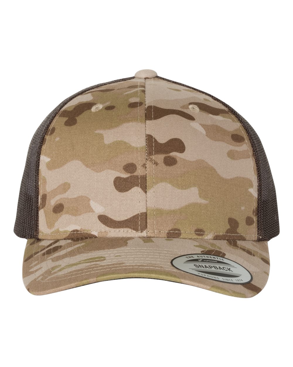 Patch Special - Laser Etched Leather Patch (Matte) on Trucker Hat