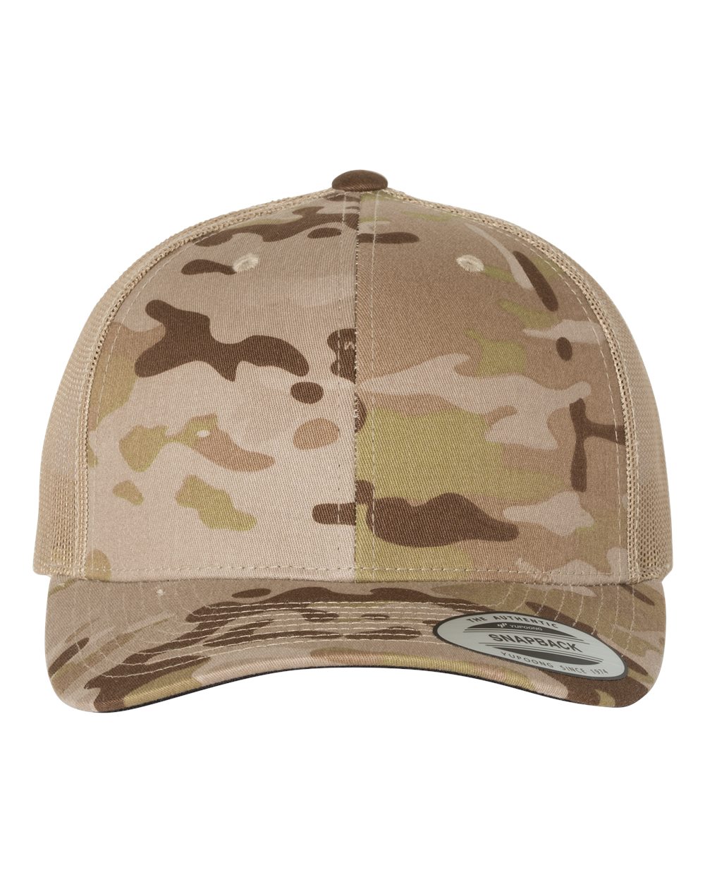 Patch Special - Laser Etched Leather Patch (Matte) on Trucker Hat