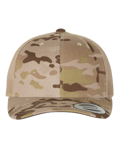 Patch Special - Laser Etched Leather Patch (Matte) on Trucker Hat