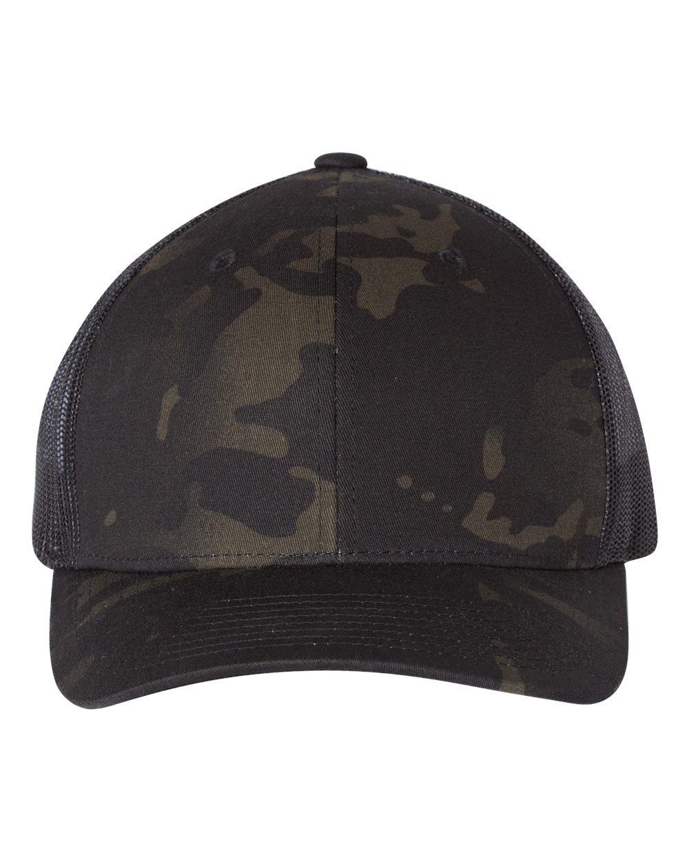 Patch Special - Laser Etched Leather Patch (Matte) on Trucker Hat