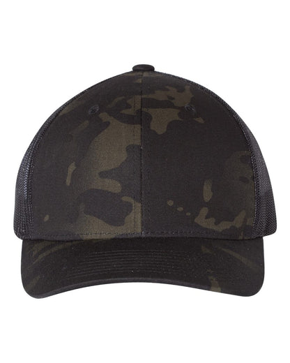 Patch Special - Laser Etched Leather Patch (Matte) on Trucker Hat