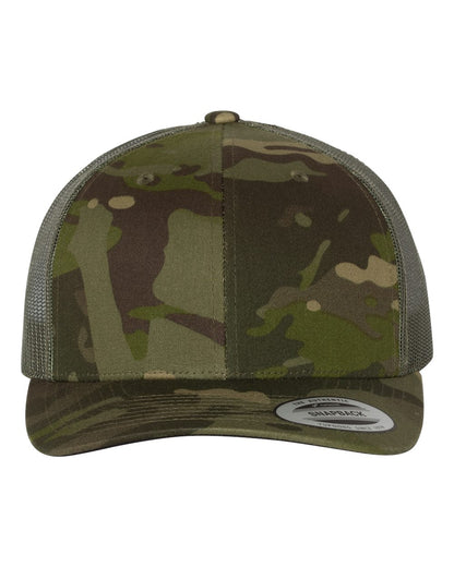 Patch Special - Laser Etched Leather Patch (Matte) on Trucker Hat