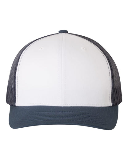 Patch Special - Laser Etched Leather Patch (Matte) on Trucker Hat