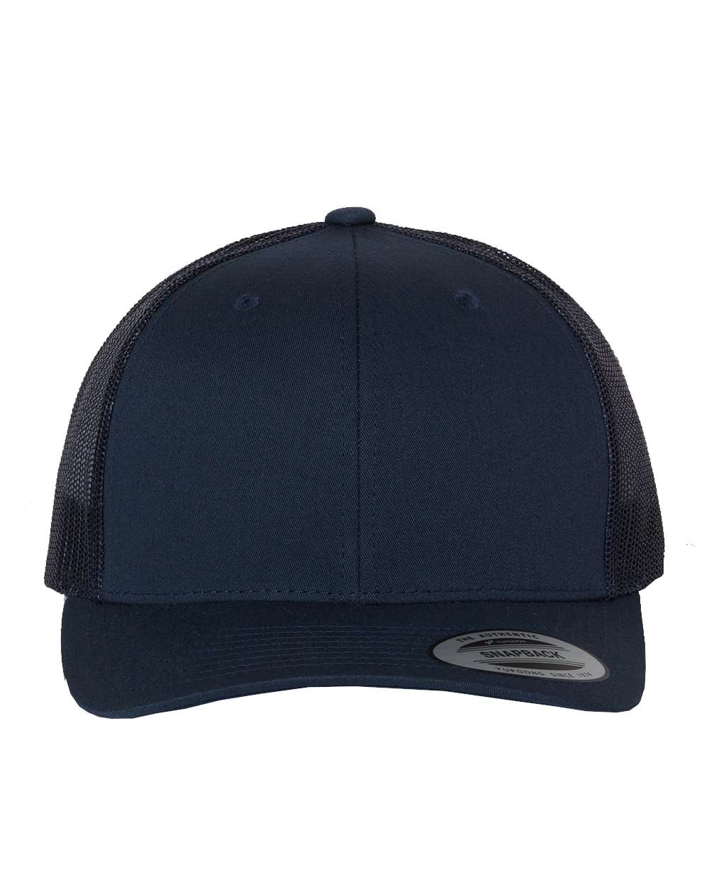 Patch Special - Laser Etched Leather Patch (Matte) on Trucker Hat