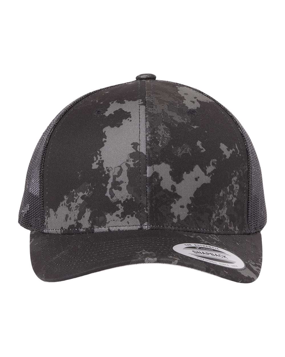 Patch Special - Laser Etched Leather Patch (Matte) on Trucker Hat