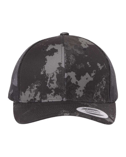 Patch Special - Laser Etched Leather Patch (Matte) on Trucker Hat