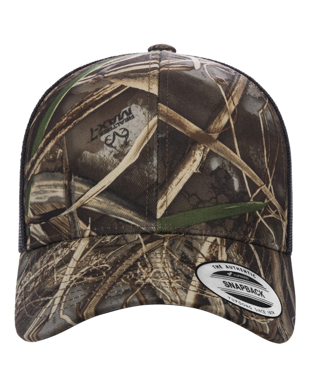 Patch Special - Laser Etched Leather Patch (Matte) on Trucker Hat