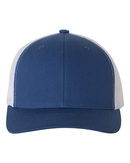 Patch Special - Laser Etched Leather Patch (Matte) on Trucker Hat