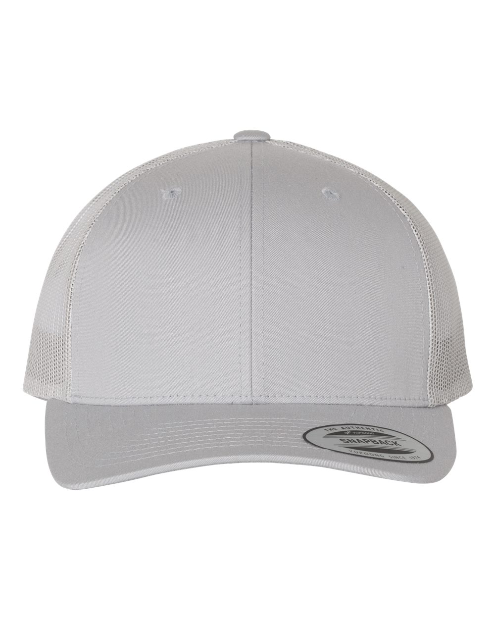 Patch Special - Laser Etched Leather Patch (Matte) on Trucker Hat