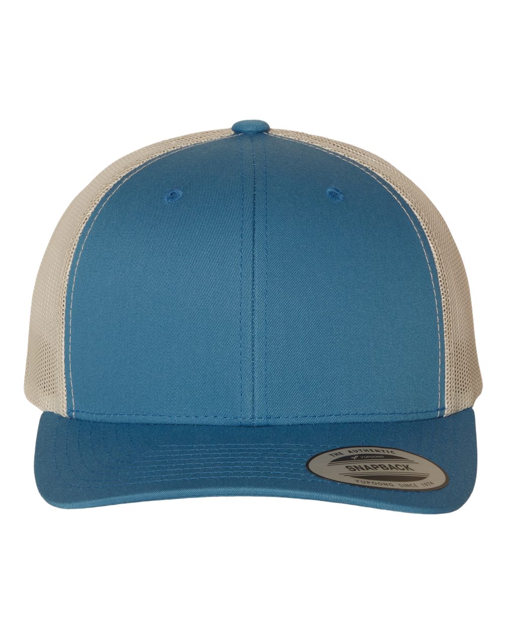 Patch Special - Laser Etched Leather Patch (Matte) on Trucker Hat