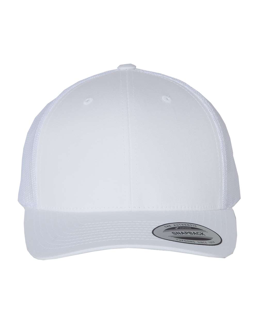 Patch Special - Laser Etched Leather Patch (Matte) on Trucker Hat